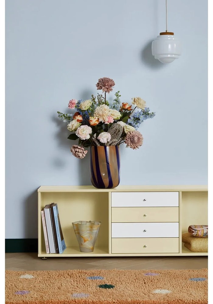 Világossárga alacsony komód 267x61 cm Mistral – Hammel Furniture