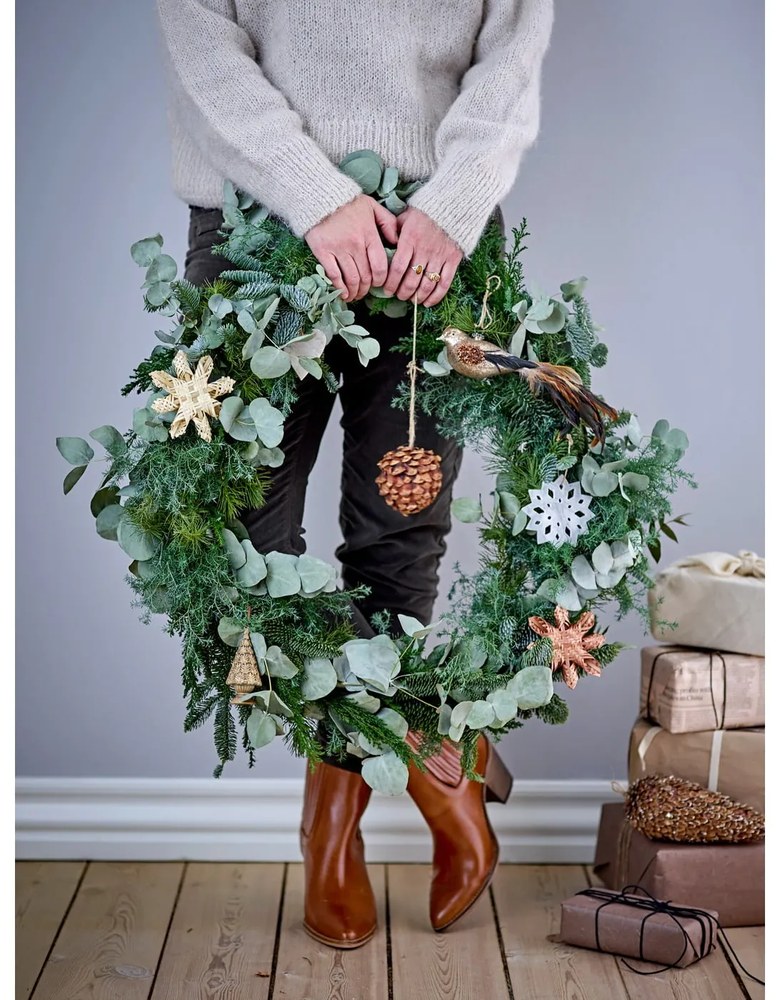 Otta 3 db-os fehér karácsonyi függődísz készlet - Bloomingville