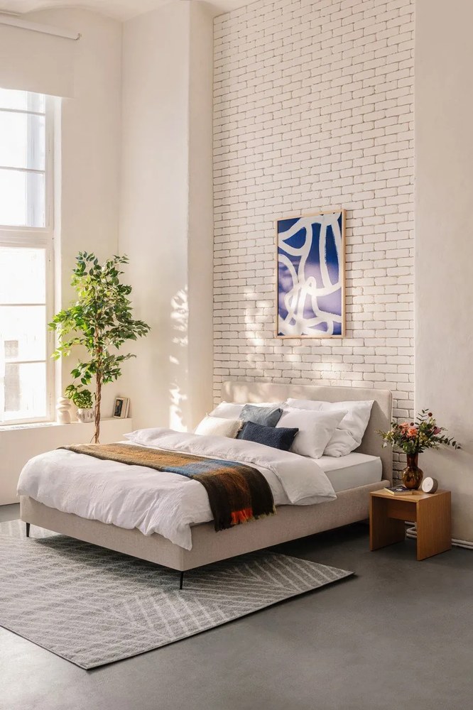 Less tölgyfa tárolóasztal, 40 x 40 cm - Hübsch