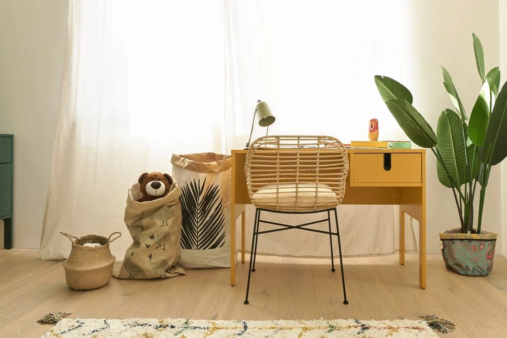 Világos tengerifű tárolókosár, ⌀ 27 cm - Compactor