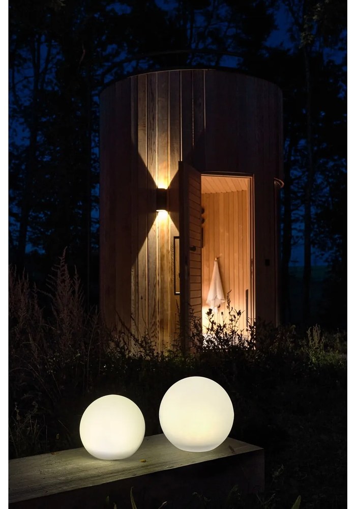 Napelemes LED kültéri lámpa ø 30 cm Maane – Villa Collection
