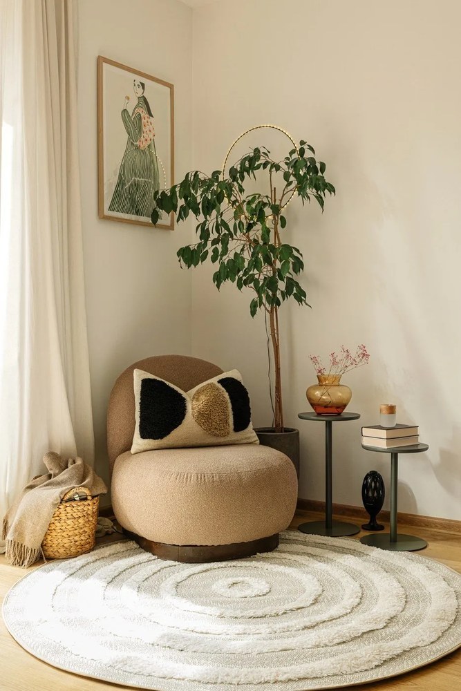 Tina barna füles fotel - Artie