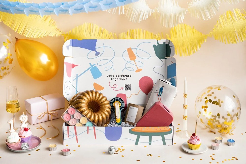 Üveg gyertyatartó Heir – Hübsch