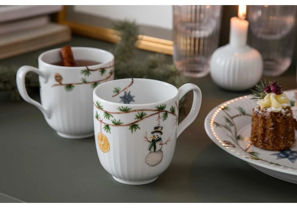 Hammershoi fehér porcelán gyertyatartó, ⌀ 7,5 cm - Kähler Design