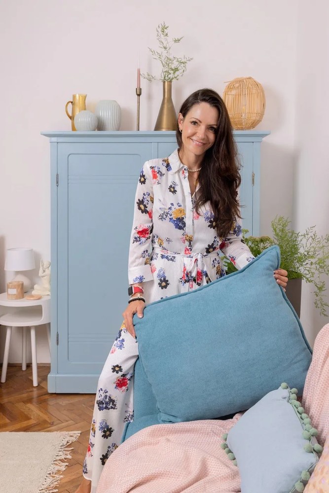 Rattan asztali lámpa - Casa Selección