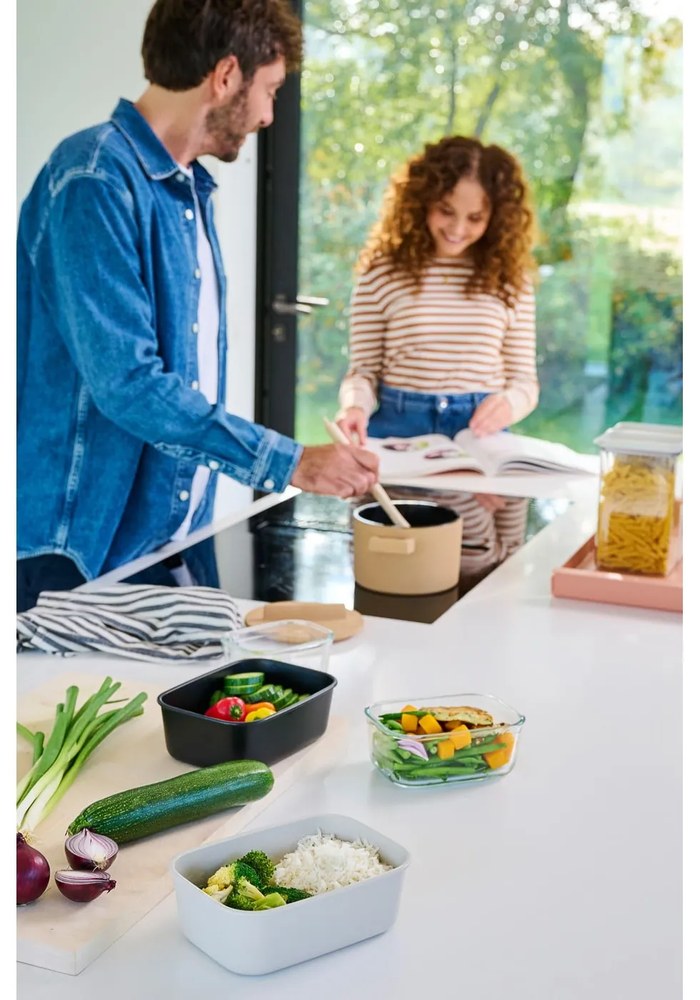 Élelmiszertartó doboz Nordic black – Mepal
