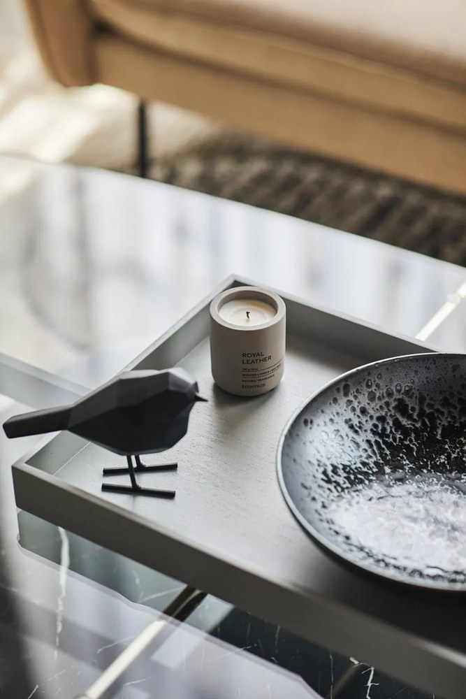 Illatos szójaviasz gyertya égési idő 24 ó Fraga: Royal Leather – Blomus