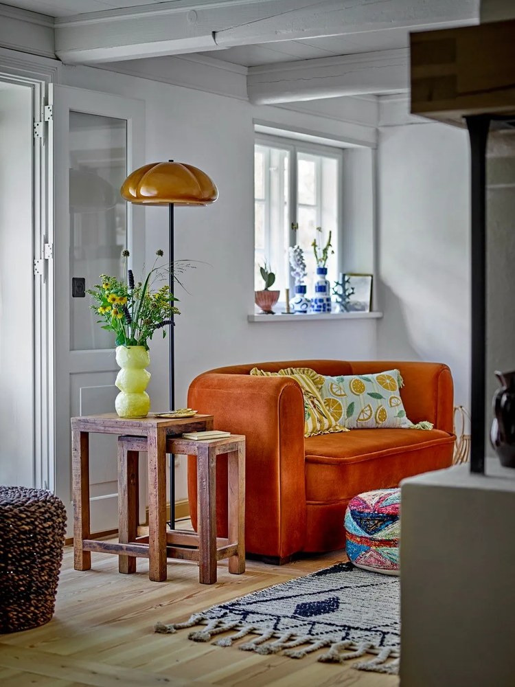 Pamut díszpárna 35x50 cm Lemon – Bloomingville