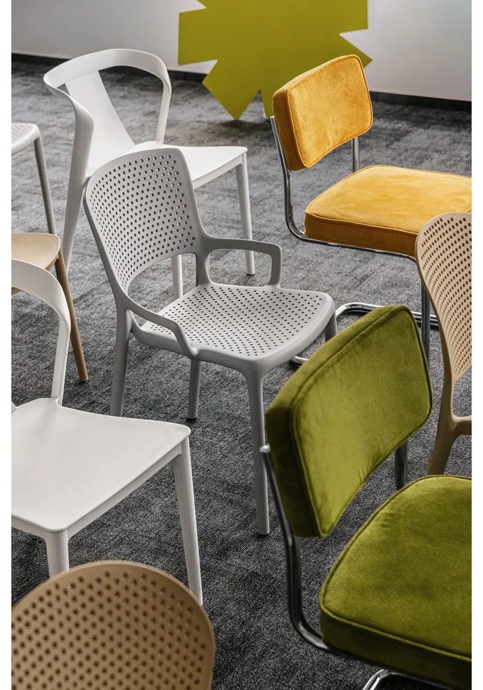 Sárga kordbársony étkezőszék Rupert – Unique Furniture
