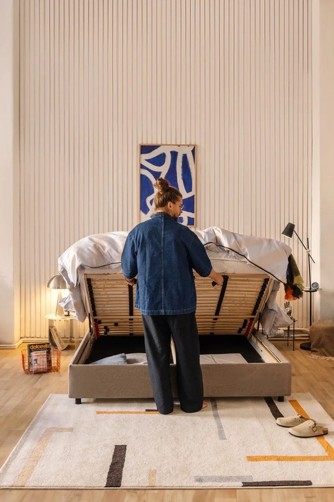 Narancssárga-krémszínű szőnyeg 160x230 cm Linea – Universal