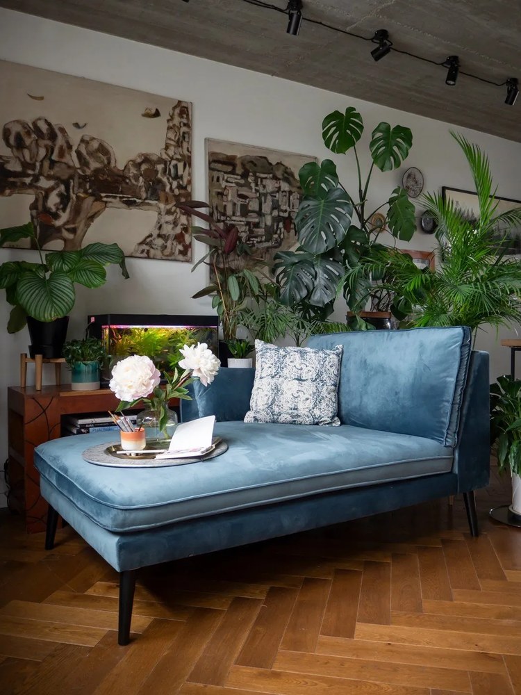 Bohemian Home Mojave narancssárga-fehér virágcserép, ø 7,5 cm - Sass &amp; Belle