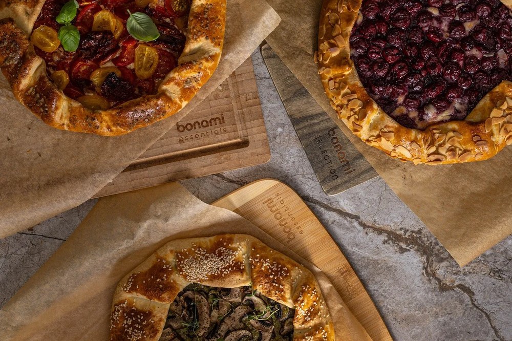 Bambusz vágódeszka 35x25 cm Mineral - Bonami Essentials