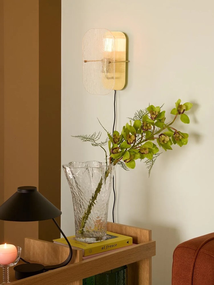 Fekete LED dimmelhető asztali lámpa (magasság 31 cm) Muri – Hübsch