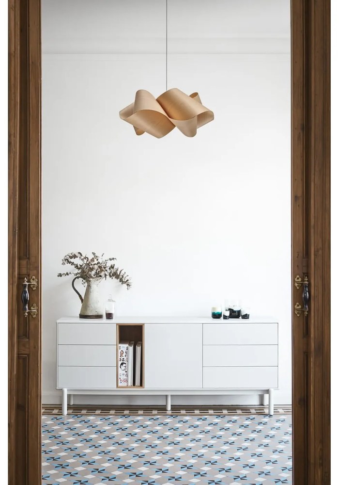 Krémszínű komód 180x76x40 cm Corvo – Teulat