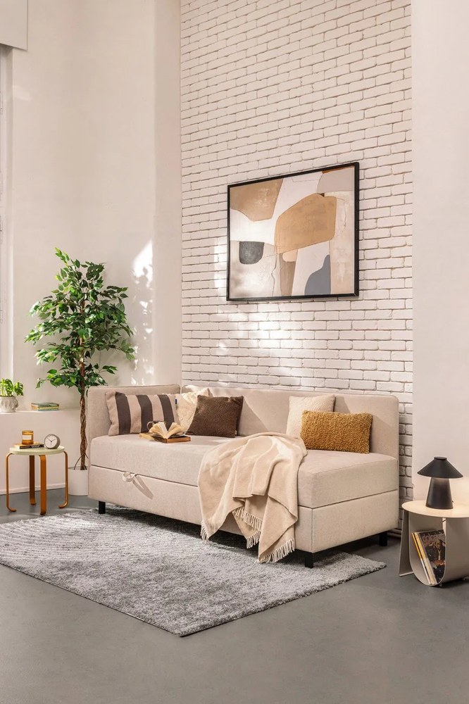 Narancssárga-zöld szék kőrisfából készült Smile - Hübsch