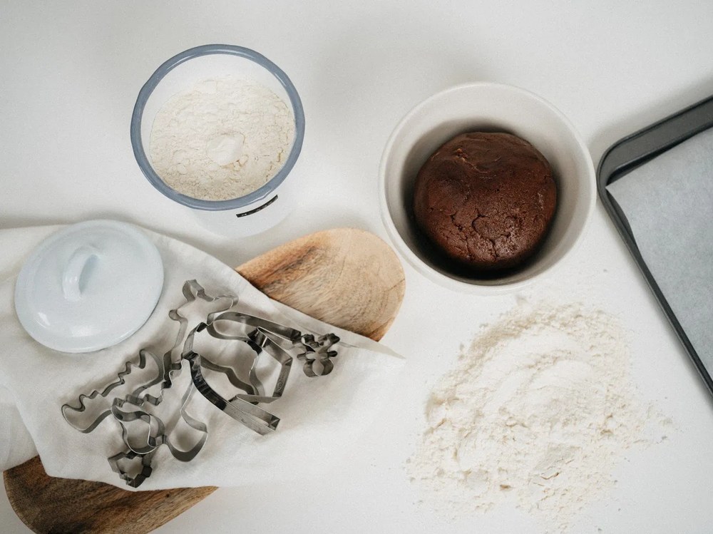 Fehér len konyharuha, 65 x 45 cm - Linen Tales