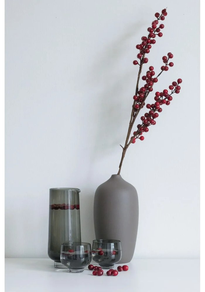 Ceola szürke váza, magasság 25 cm - Blomus