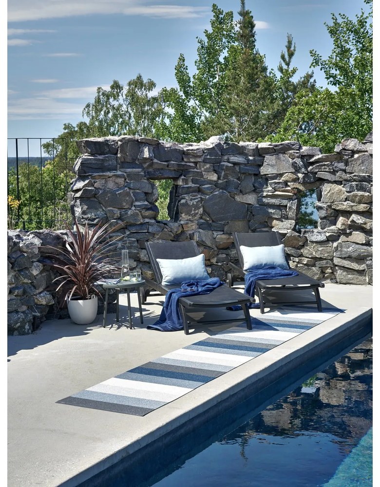 Kültéri párna 38x58 cm Sunny Pale Turquoise – Pappelina