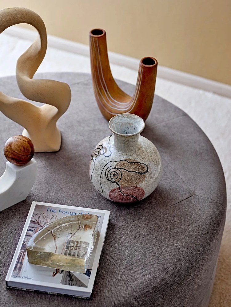 Irini fehér agyagkerámia váza, magasság 22,5 cm - Bloomingville