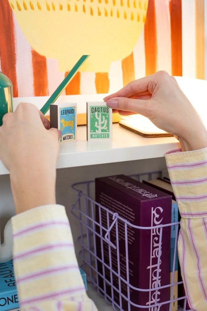 Natúr színű USB fénydekoráció Booklight – Gingko