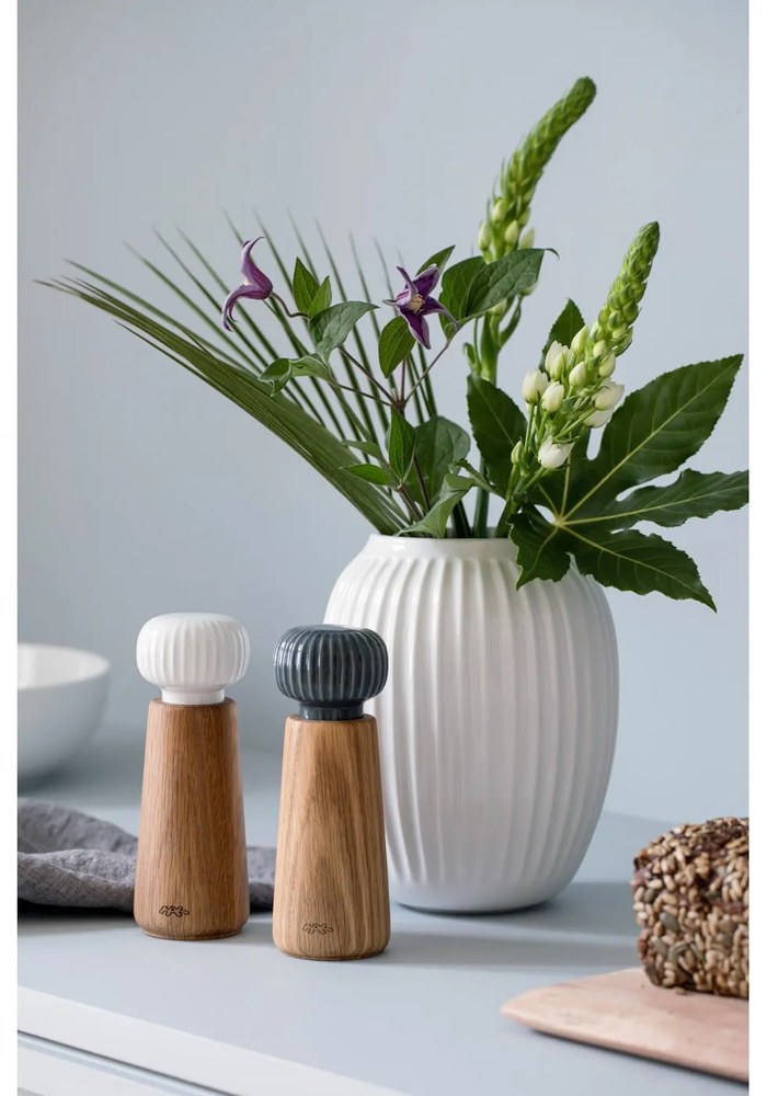 Hammershoi fehér agyagkerámia váza, magasság 20 cm - Kähler Design
