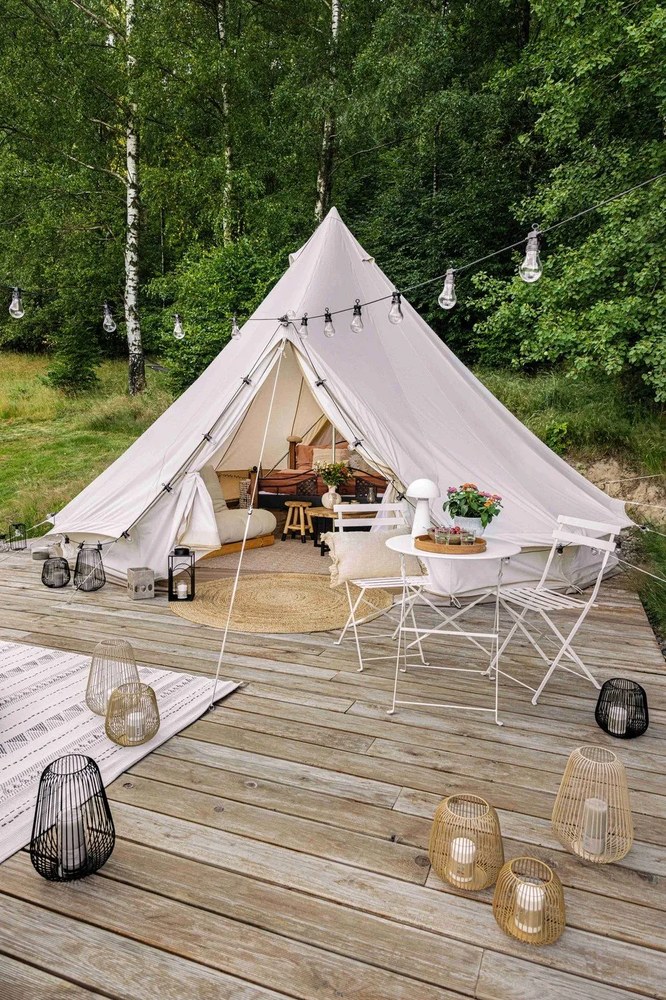 Retro fehér kerti bútorgarnitúra - Bonami Essentials