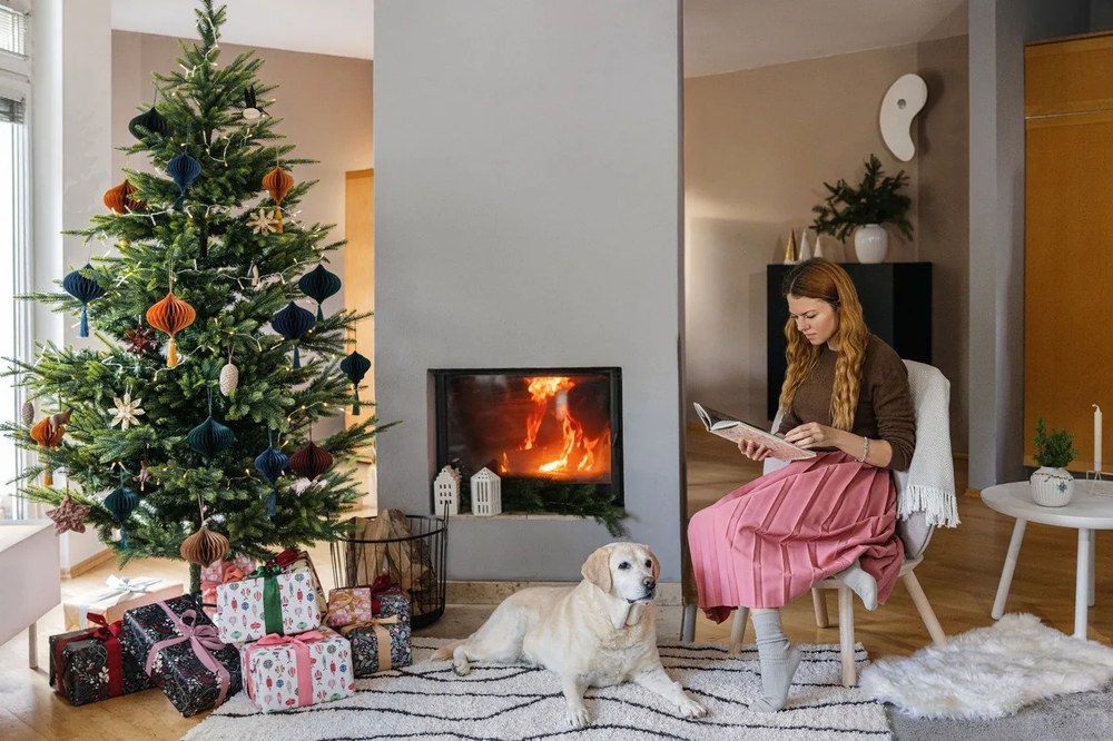 Inu fekete fém tárolókosár, ø 40,6 cm - Zone