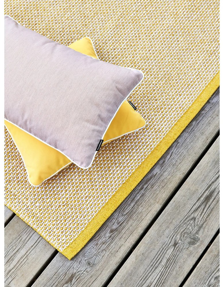 Mustársárga kültéri-beltéri futószőnyeg 70x150 cm Sam Mustard – Pappelina