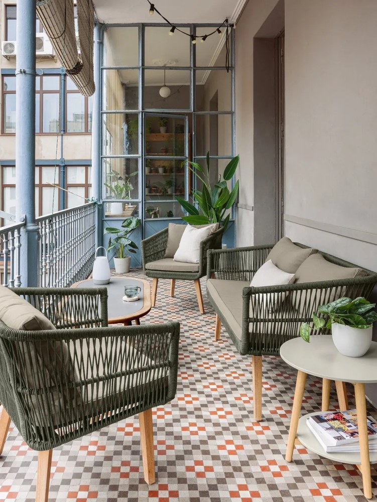 Inti akácfa kerti bútor szett - Kave Home