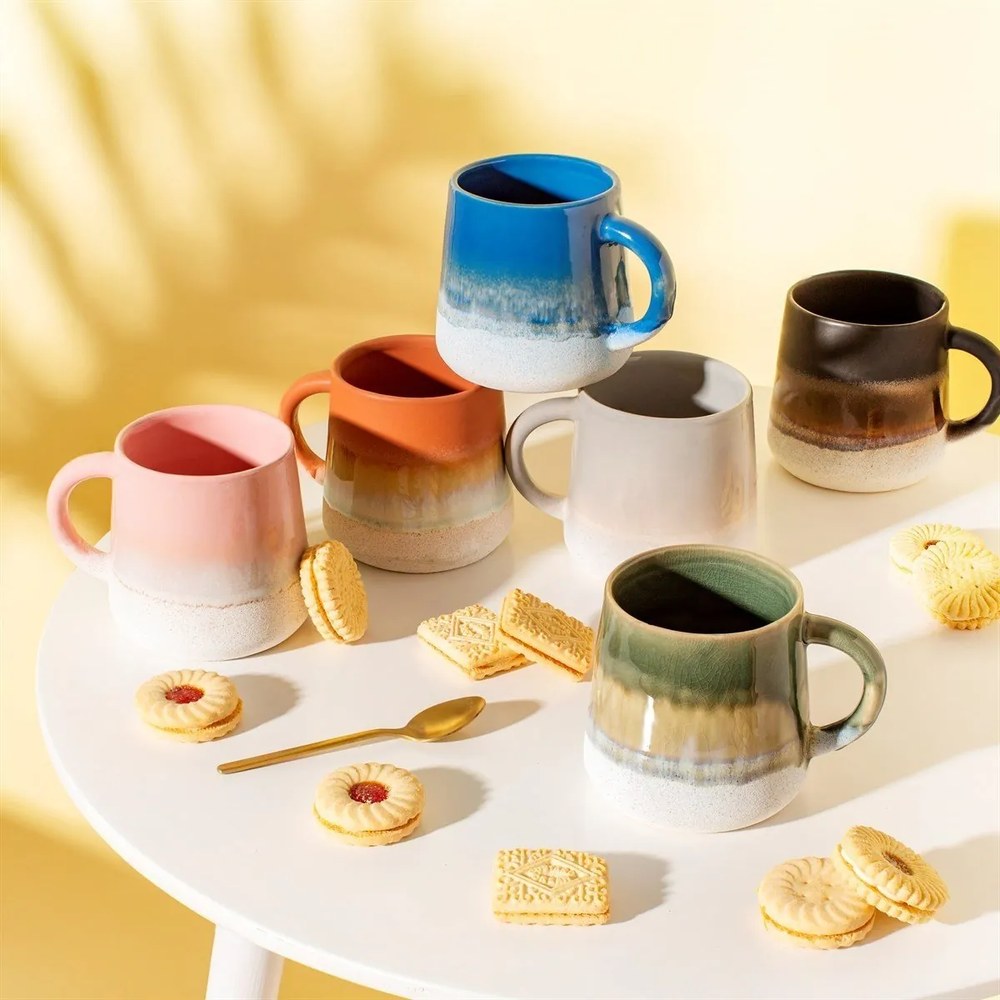 Terrakotta színű agyagkerámia bögre 360 ml Mojave – Sass &amp; Belle