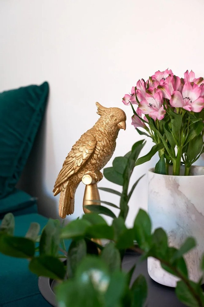 Fajen fehér márvány váza - Zuiver