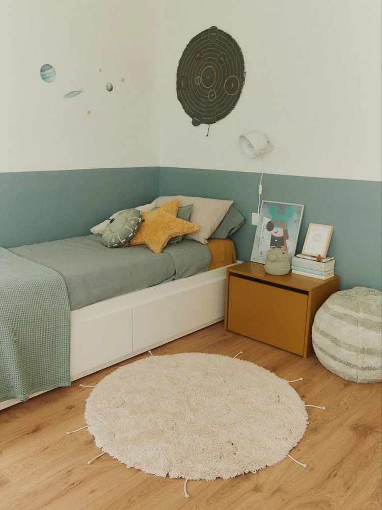 Pamut gyerek párna szett 2 db-os ø 35 cm Interactive UFO – Lorena Canals