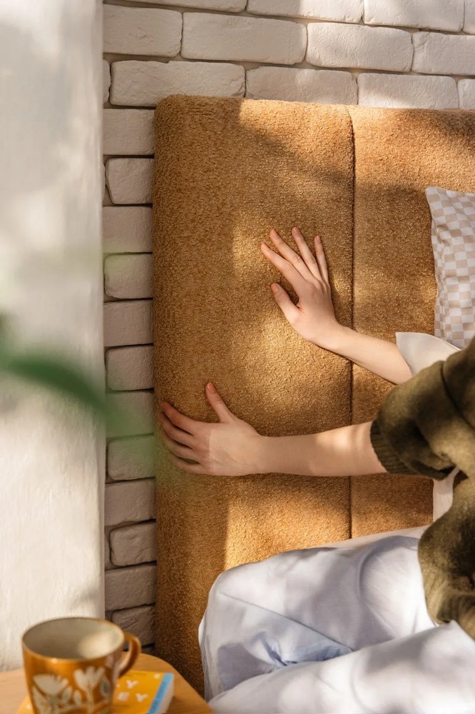 Okkersárga agyagkerámia bögre 255 ml Tangier – Bloomingville