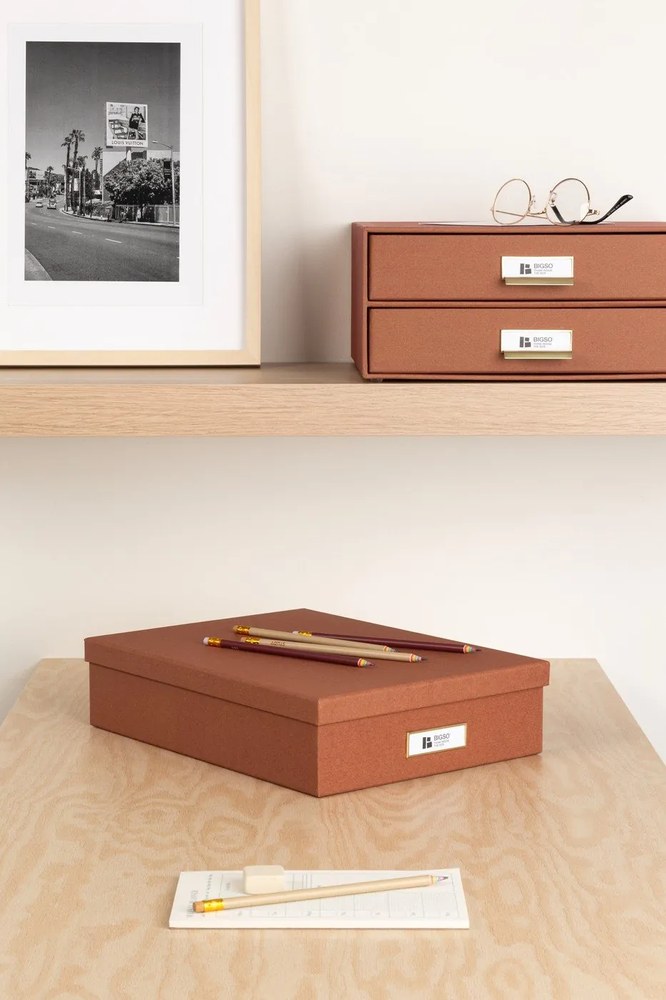 Karton rendszerező dokumentumokhoz Oskar Restore Paper Laminate – Bigso