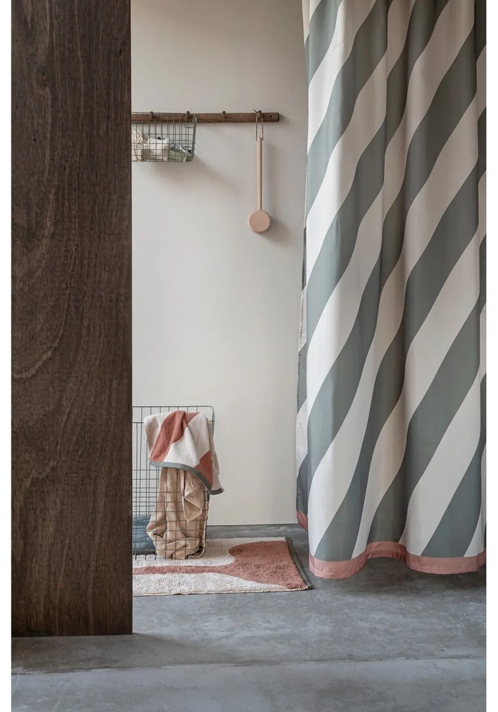 Zöld fém-textil szennyeskosár 64 l Store-It – Mette Ditmer Denmark