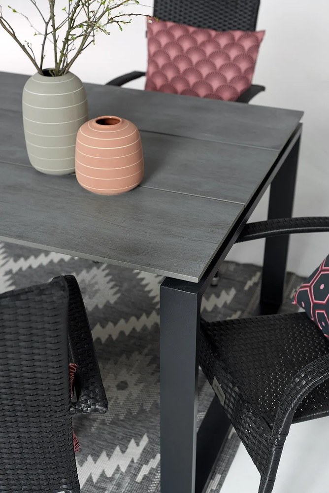 Strong szürke kerti asztal, 210 x 100 cm - Bonami Selection