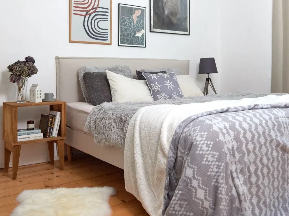 Cuddly világosszürke mikroplüss ágyneműhuzat, 135 x 200 cm - Catherine Lansfield