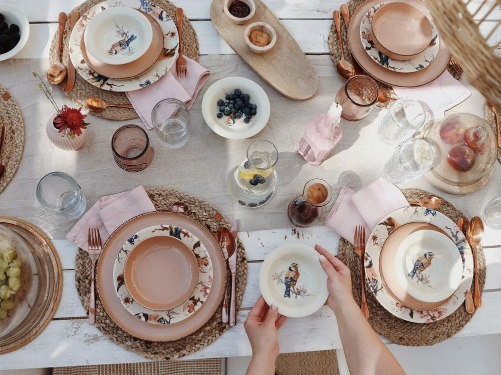 Natúr juta tányéralátét, ø 35 cm - Södahl