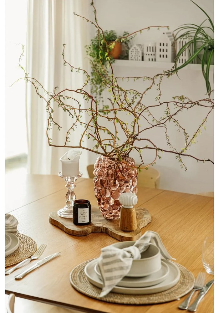 Fehér rattan tányéralátét, ⌀ 36 cm - Tiseco Home Studio