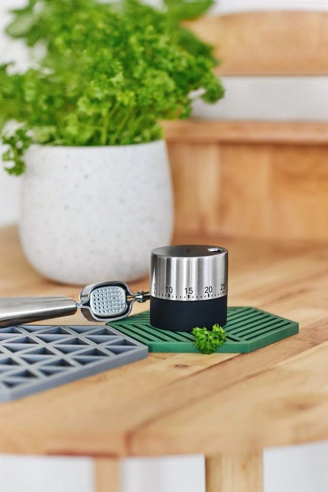 Triangles szürke szilikon edényalátét - Zone