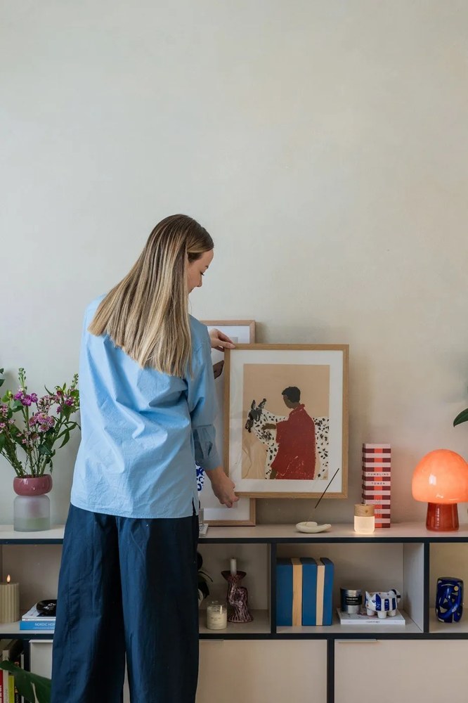 Rózsaszín üveg váza (magasság 19 cm) Kelse – Kave Home