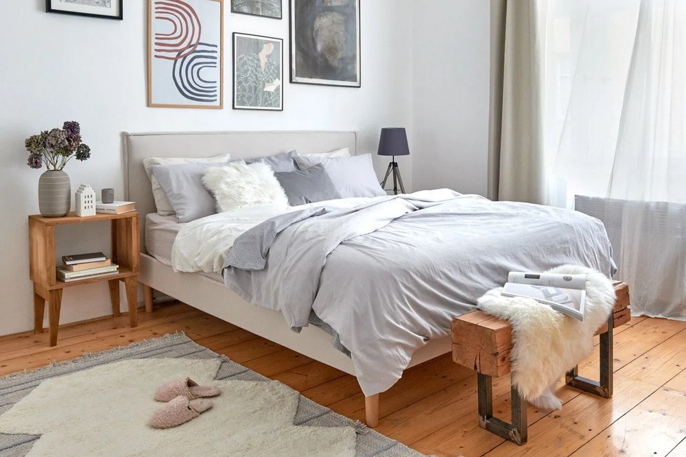 Sheepskin fehér párnahuzat, 45 x 45 cm - Tiseco Home Studio