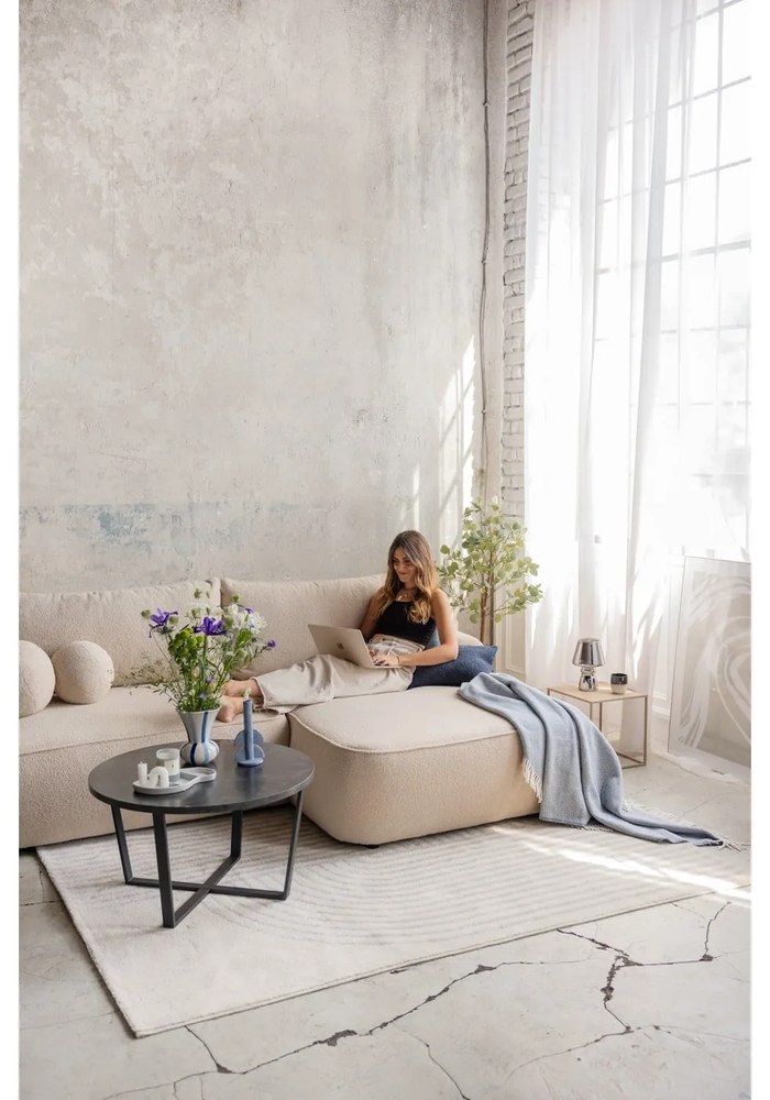Szürke-krémszínű szőnyeg 200x290 cm Zen – Bonami Selection