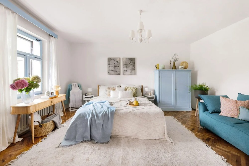 Martin fehér-barna kerámia-szövet asztali lámpa, magasság 29 cm - Reality