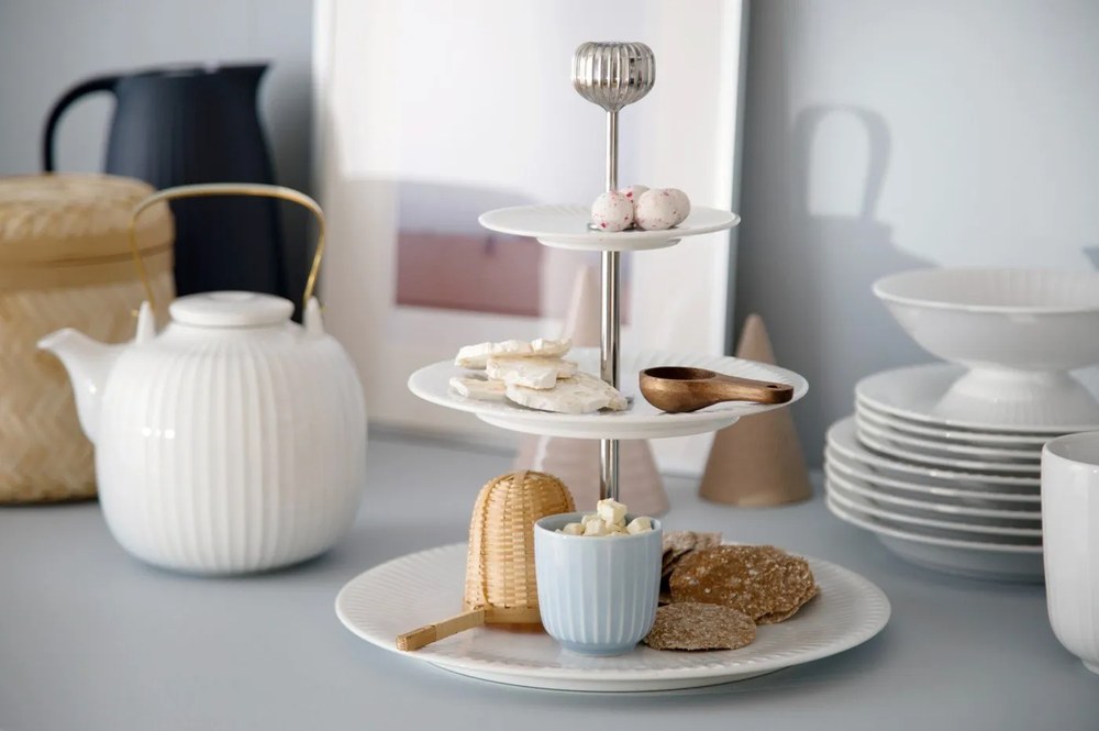 Hammershoi fehér porcelán teáskanna, 1,2 l - Kähler Design