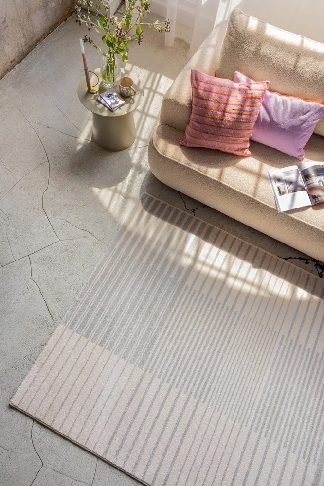 Bézs buklé kinyitható kanapé 247 cm Quinoa – Bonami Selection