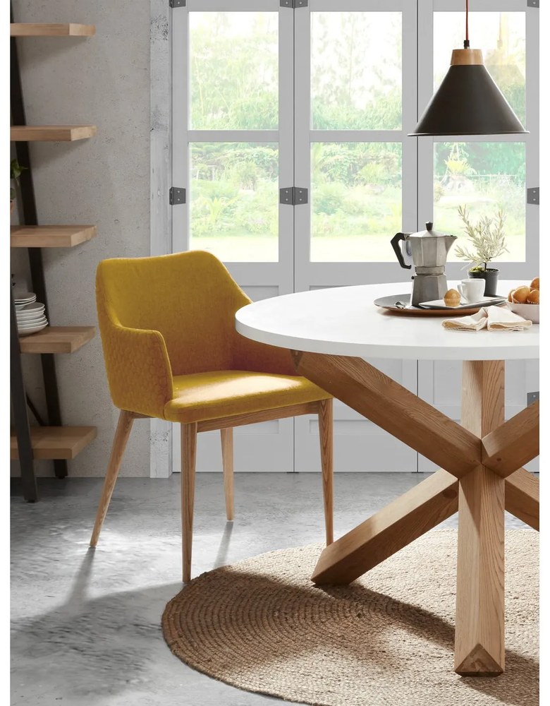 Nori étkezőasztal, ⌀ 135 cm - Kave Home