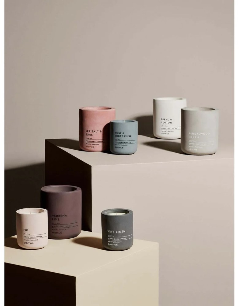 Illatos szójaviasz gyertya égési idő 55 ó Fraga: Sea Salt and Sage – Blomus