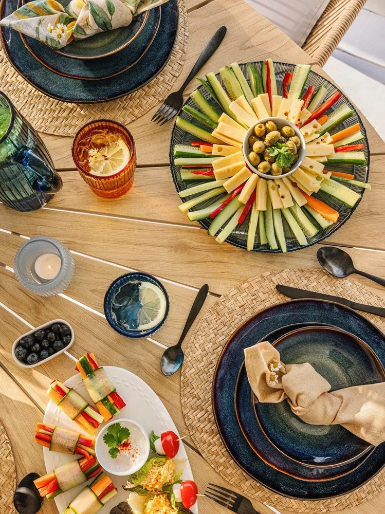 Agyagkerámia étkészlet 24 db-os Royal – Bonami Selection