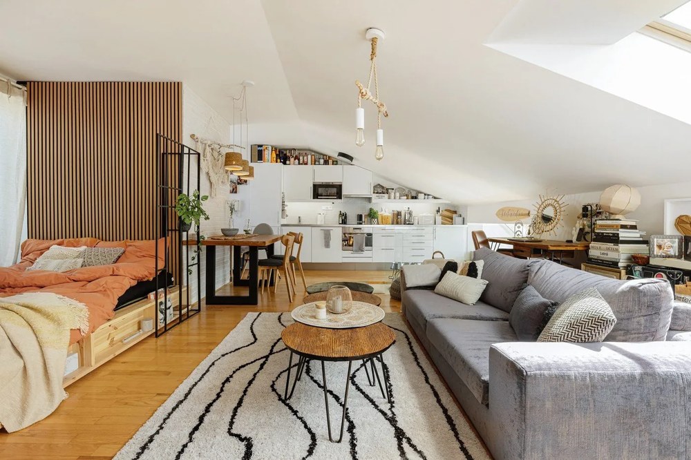 Fekete közepes keménységű futon matrac 120x200 cm Coco Black – Karup Design